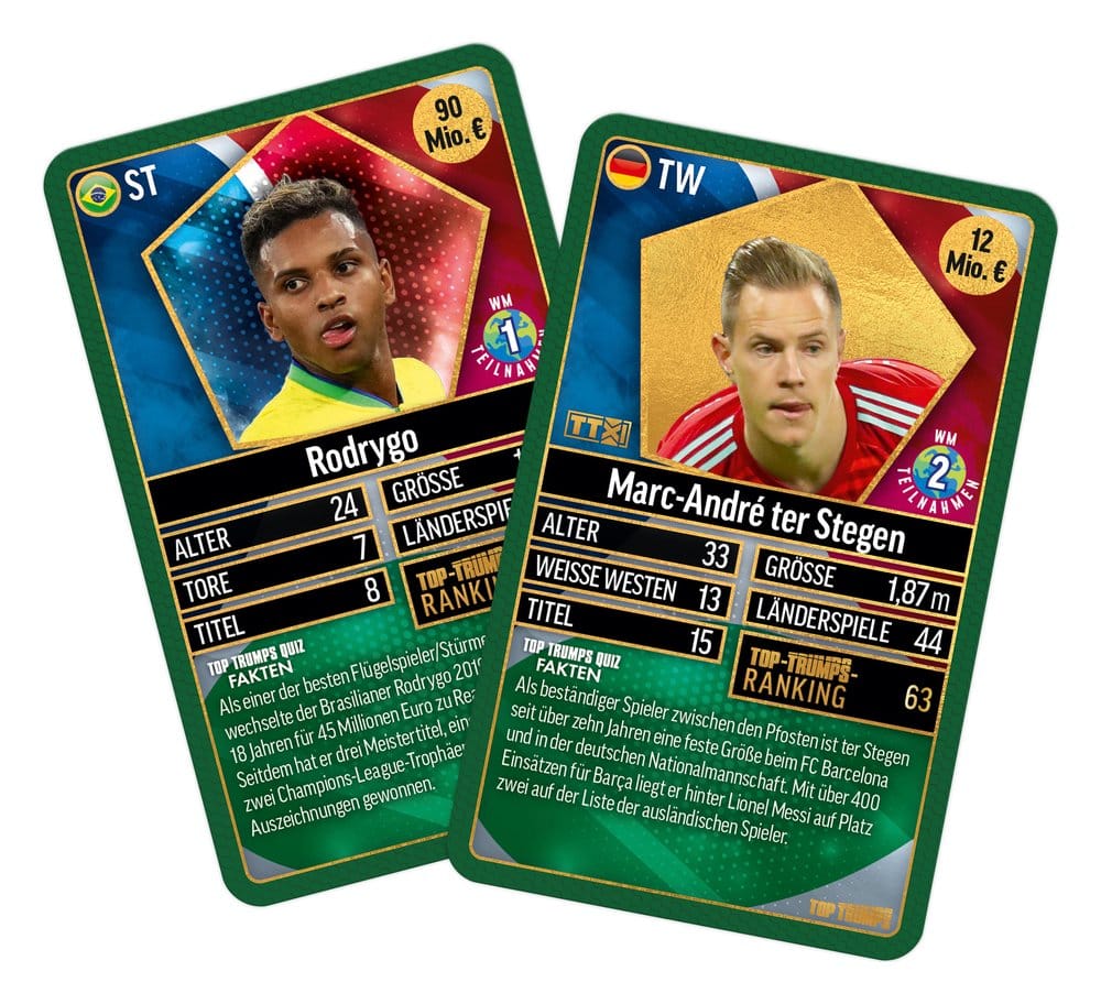 World Football Stars Juego de cartas 200 Pack 3 *Edición Alemana*