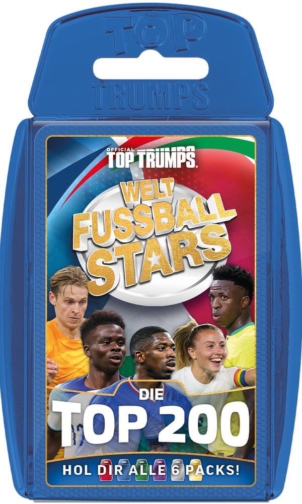 World Football Stars Juego de cartas 200 Pack 2 *Edición Alemana*