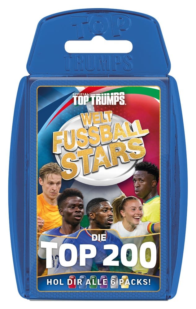 World Football Stars Juego de cartas 200 Pack 2 *Edición Alemana*