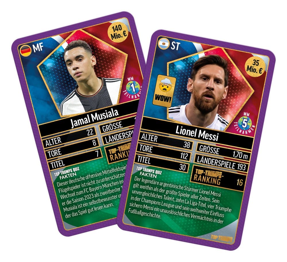 World Football Stars Juego de cartas 200 Pack 4 *Edición Alemana*