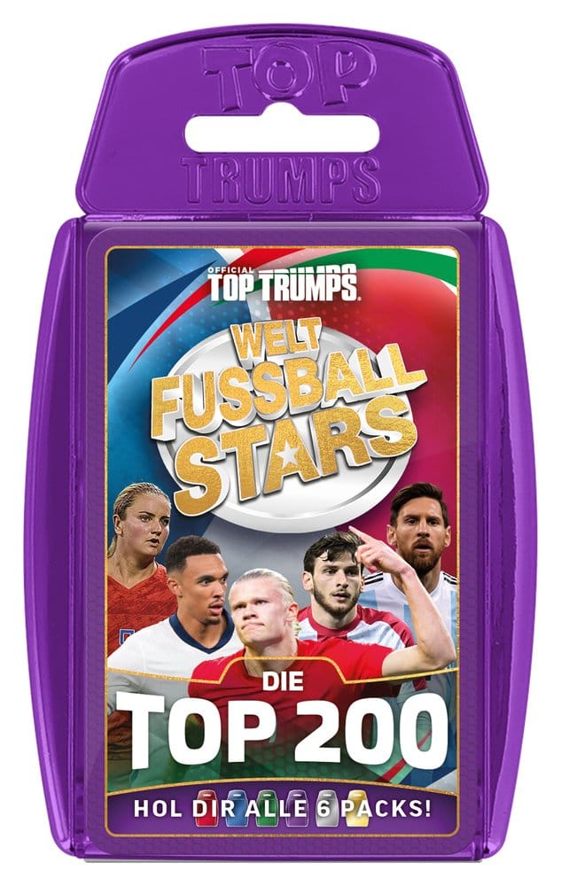 World Football Stars Juego de cartas 200 Pack 4 *Edición Alemana*
