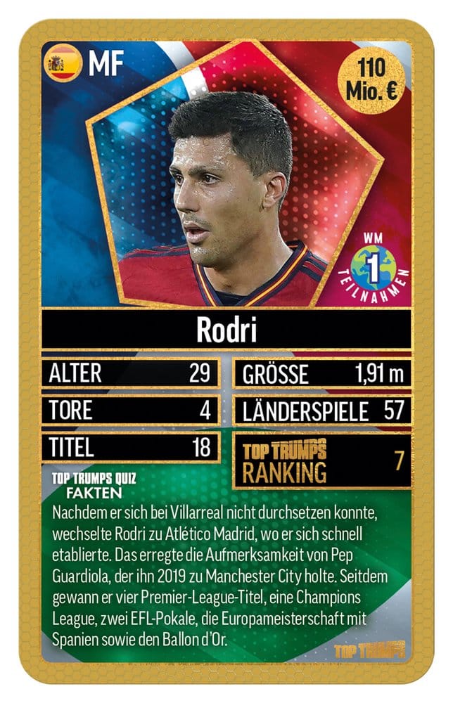 World Football Stars Juego de cartas 200 Pack 6 *Edición Alemana*
