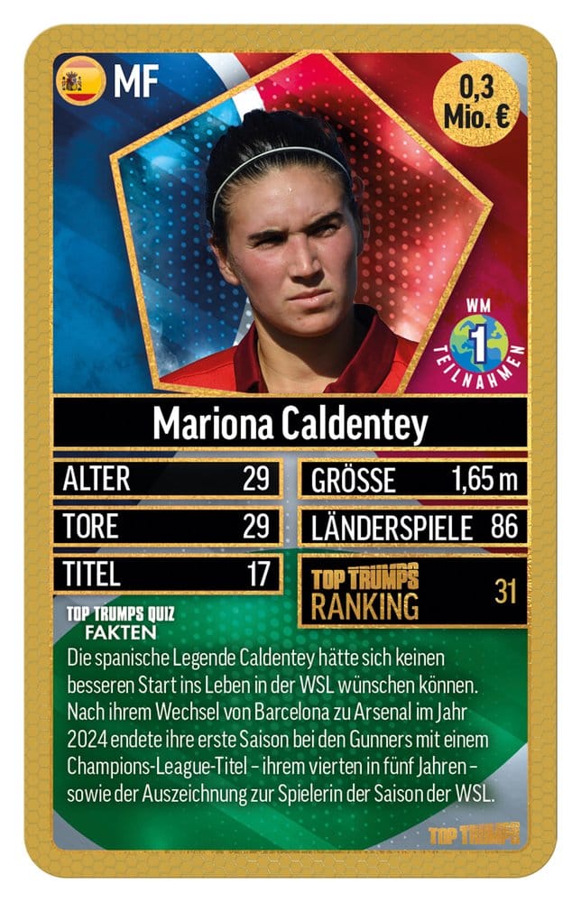 World Football Stars Juego de cartas 200 Pack 6 *Edición Alemana*