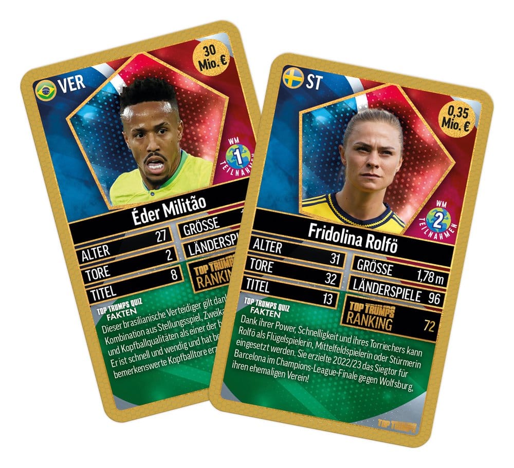 World Football Stars Juego de cartas 200 Pack 6 *Edición Alemana*
