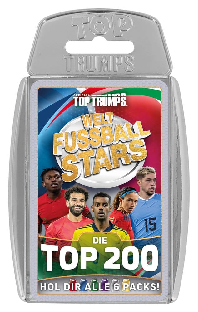 World Football Stars Juego de cartas 200 Pack 5 *Edición Alemana*