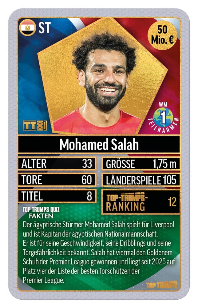 World Football Stars Juego de cartas 200 Pack 5 *Edición Alemana*