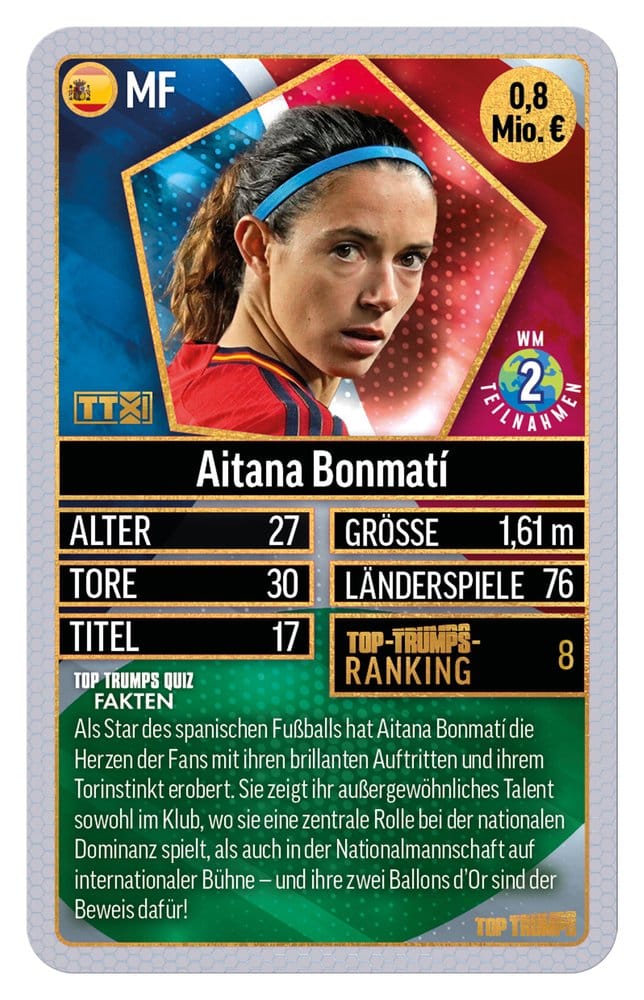 World Football Stars Juego de cartas 200 Pack 5 *Edición Alemana*