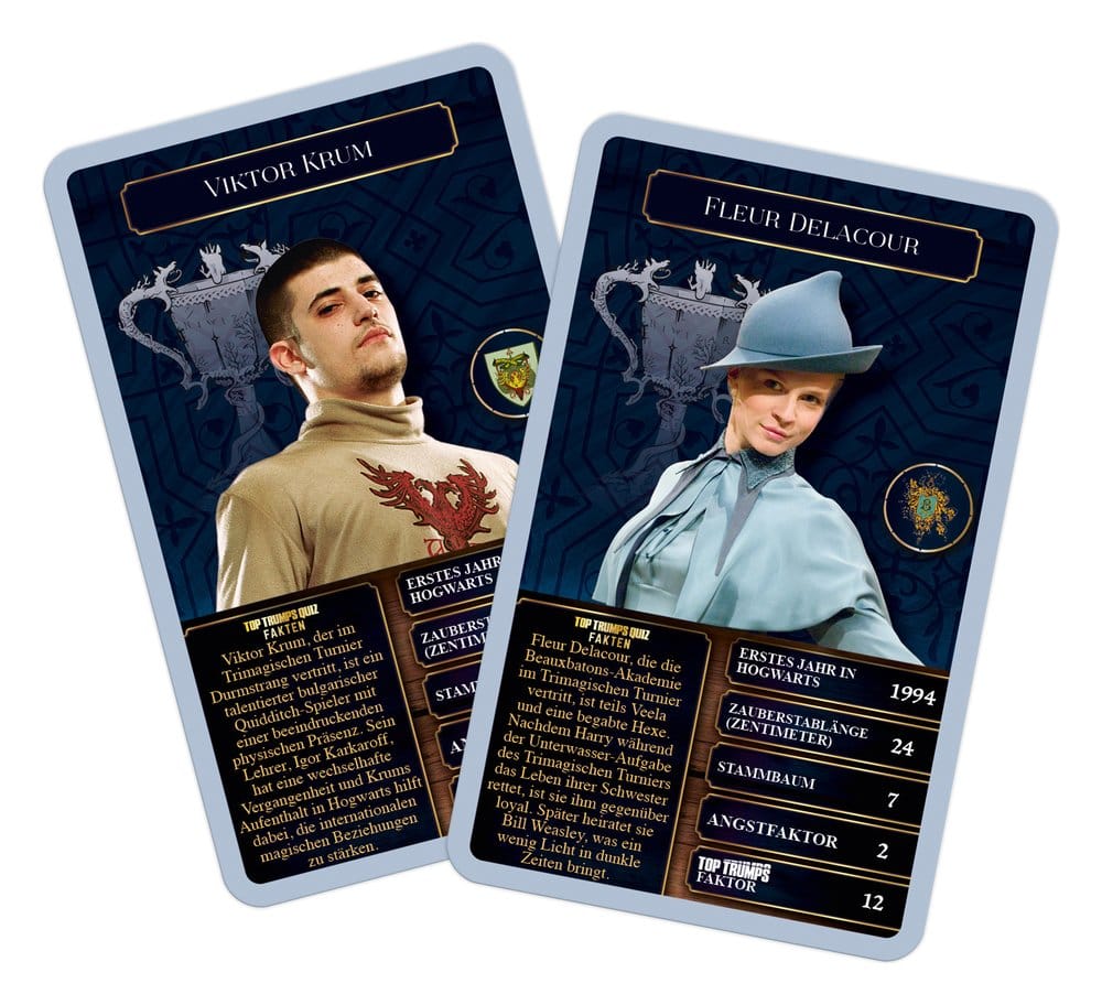 Harry Potter Juego de Cartas Top Trumps Brujas y Magos New Version *Edición Alemán*