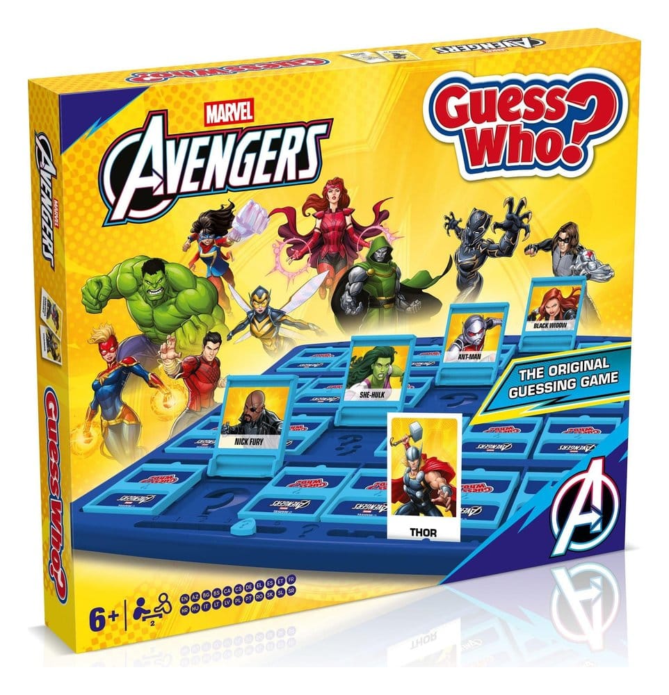 Marvel Juego de mesa ¿Quién es? Avengers Frikytopia