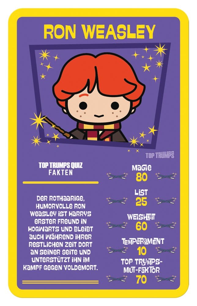 Harry Potter Juego de cartas Top Trumps Chibi Style *Edición Alemana*