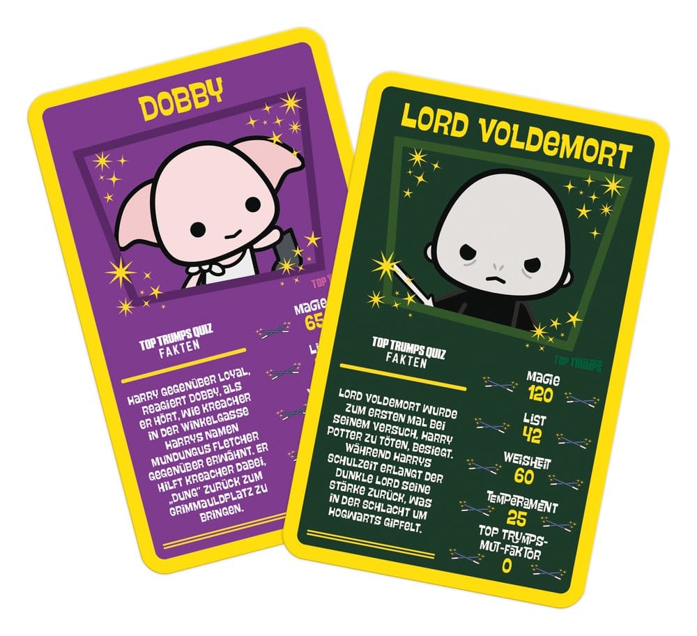 Harry Potter Juego de cartas Top Trumps Chibi Style *Edición Alemana*
