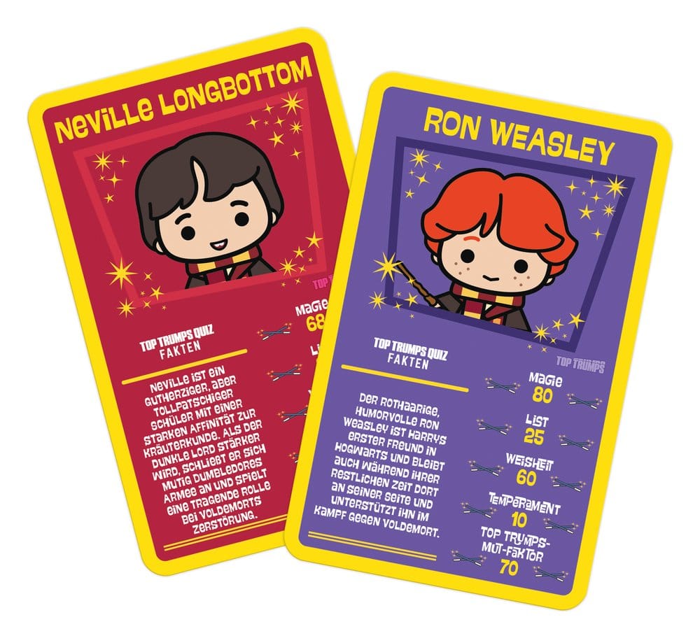 Harry Potter Juego de cartas Top Trumps Chibi Style *Edición Alemana*