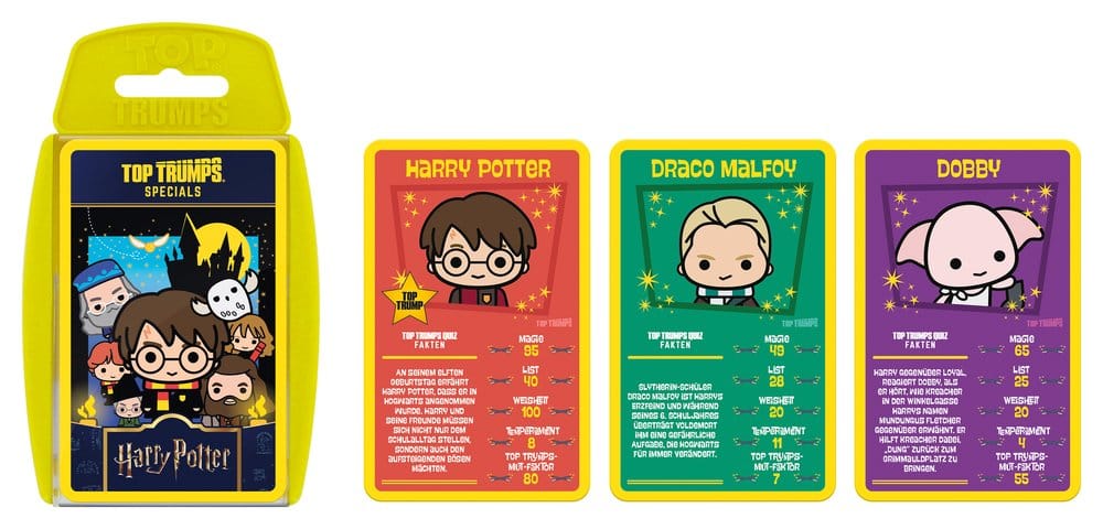 Harry Potter Juego de cartas Top Trumps Chibi Style *Edición Alemana*