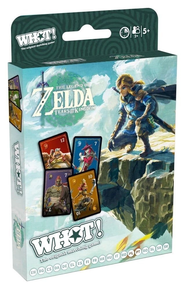 The Legend of Zelda Juego de cartas WHOT! *Edición Alemán*