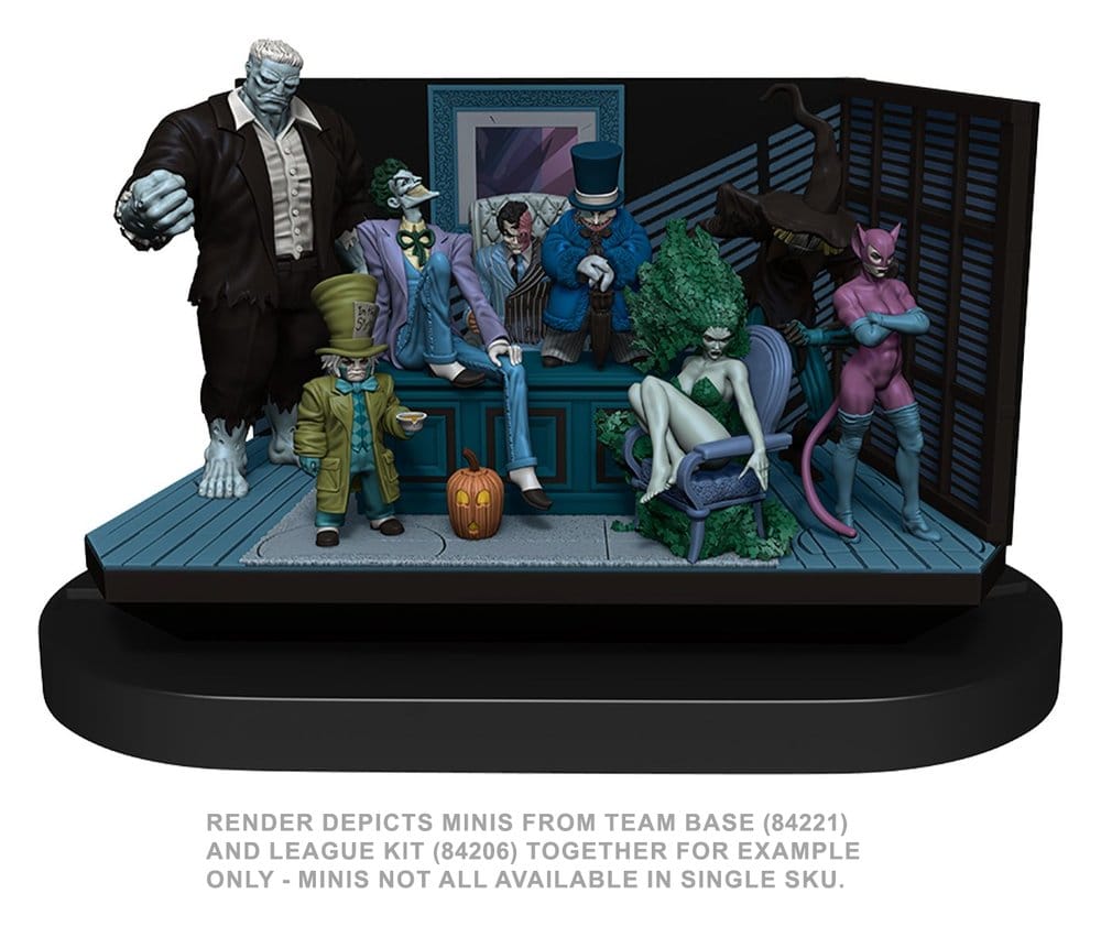 DC HeroClix SwitchClix Minifiguras con Base The Long Halloween Team Base 23 cm Frikytopia