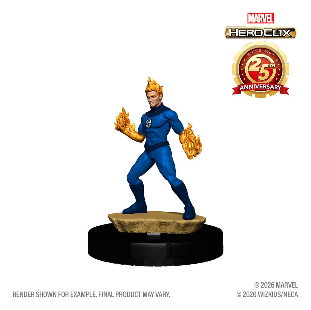 Marvel HeroClix: 25th Anniversary Set de Inicio Fantastic Four