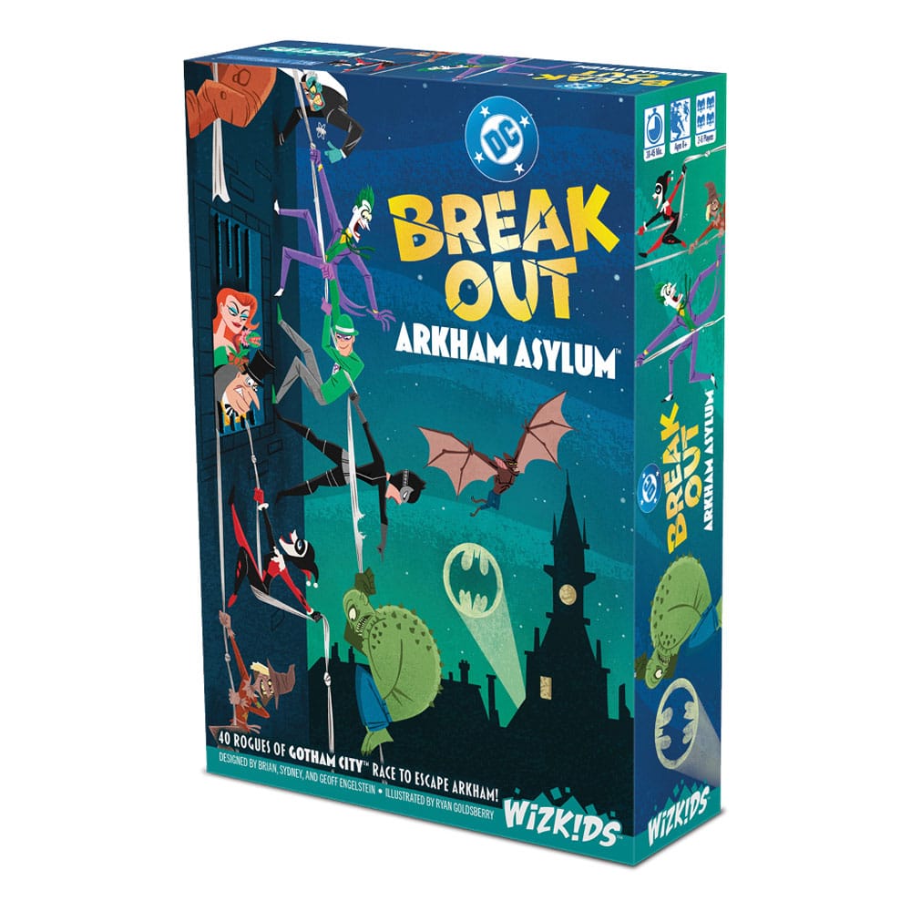 DC Breakout: Arkham Asylum Game Juego de Cartas *Edición Inglés* Frikytopia