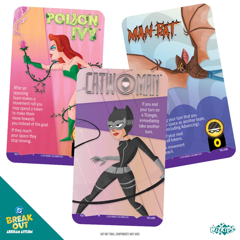 DC Breakout: Arkham Asylum Game Juego de Cartas *Edición Inglés*