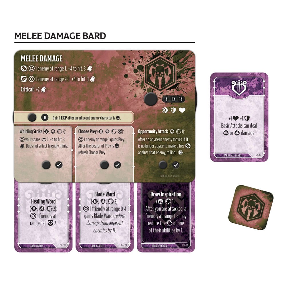 Dungeons & Dragons Onslaught Expansión del Juego Custom Character Kit Expansion *Edición Inglés*