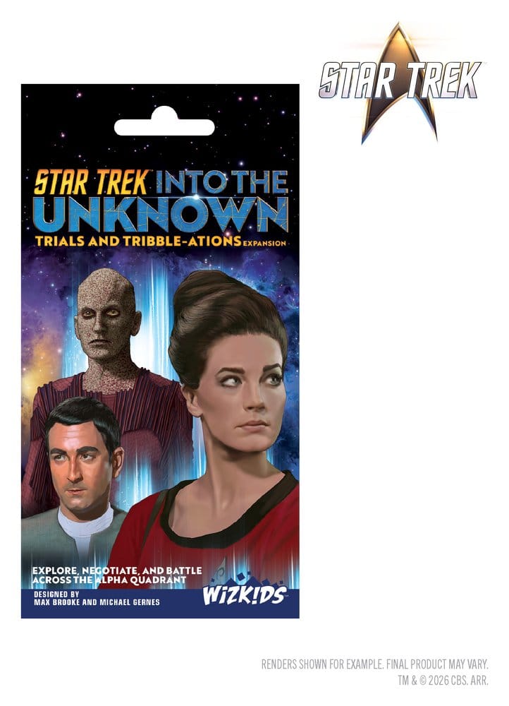 Star Trek: Into the Unknown - Trials and Tribble-ations Paquete de Cartas 10 cm