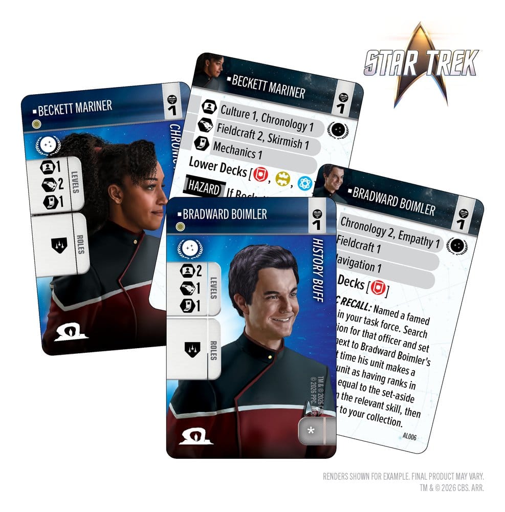 Star Trek: Into the Unknown - Trials and Tribble-ations Paquete de Cartas 10 cm