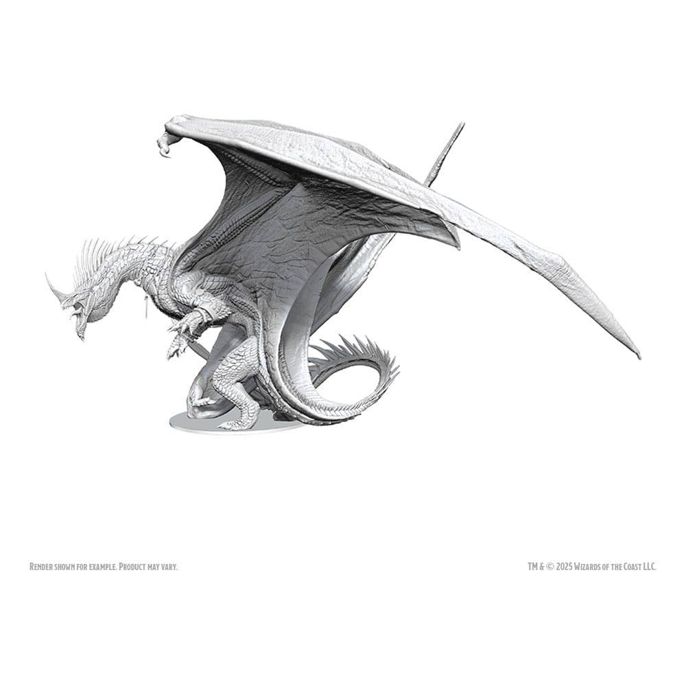 D&D Nolzur's Marvelous Miniatures sin pintar Ancient Blue Dragon 20 cm