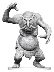 Pathfinder Battles Deep Cuts Miniatura sin pintar Troll del Bosque 15 cm