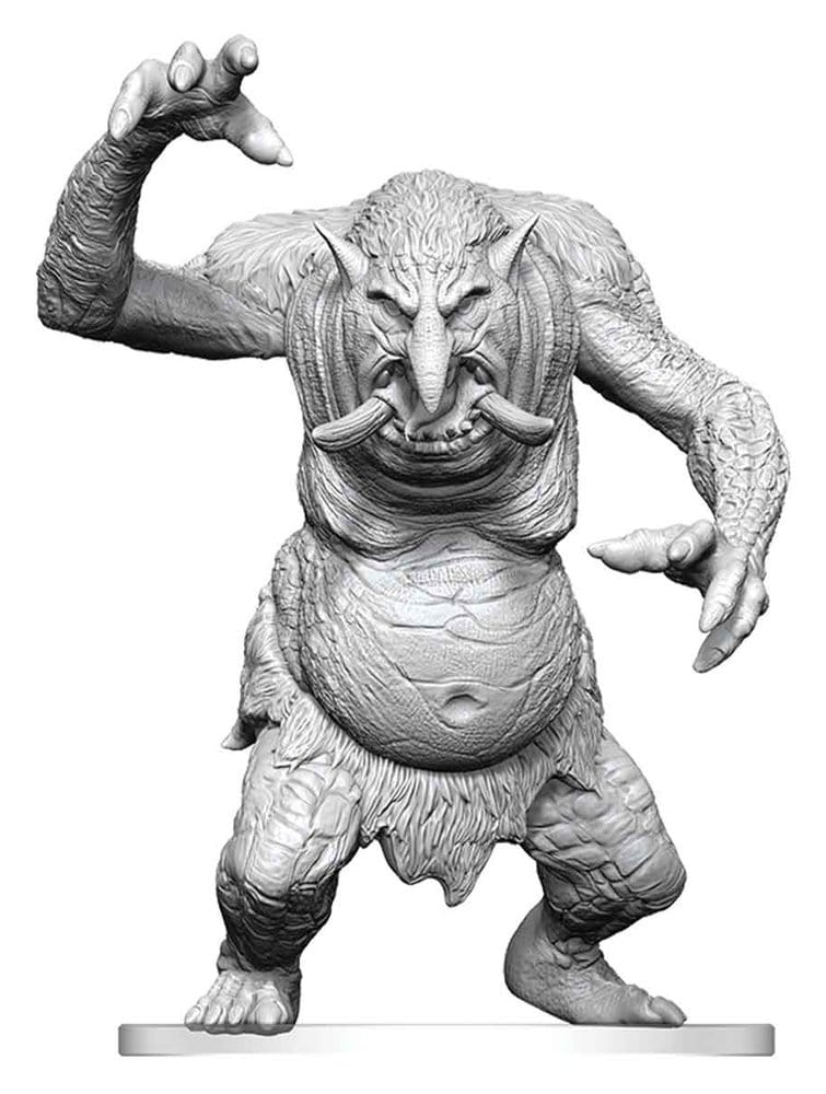 Pathfinder Battles Deep Cuts Miniatura sin pintar Troll del Bosque 15 cm Frikytopia