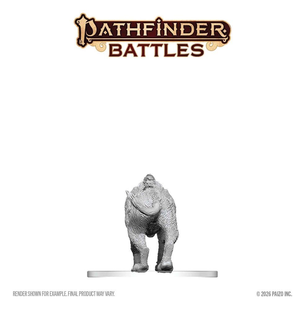 Pathfinder Battles Deep Cuts Miniatura sin pintar Hyaenodon 13 cm