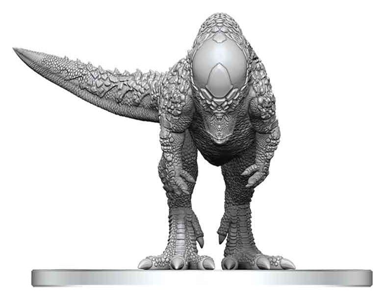 Pathfinder Battles Deep Cuts Miniatura sin pintar Pachycephalosaurus 13 cm