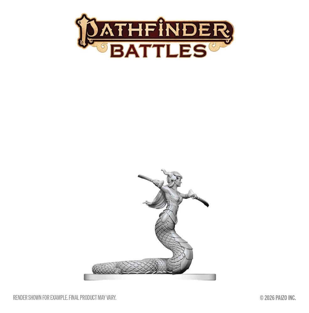 Pathfinder Battles Deep Cuts Miniatura sin pintar Matriarca Lamia 13 cm