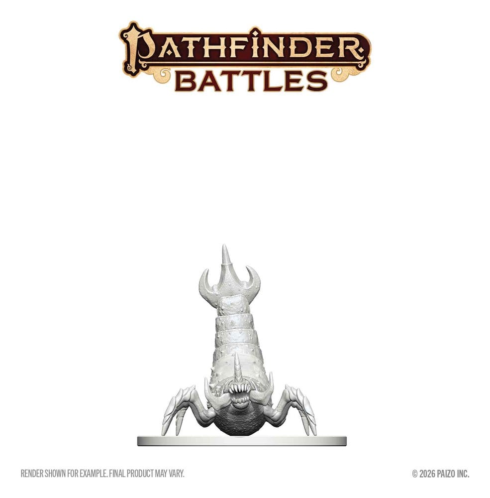 Pathfinder Battles Deep Cuts Miniatura sin pintar Ankhrav 13 cm