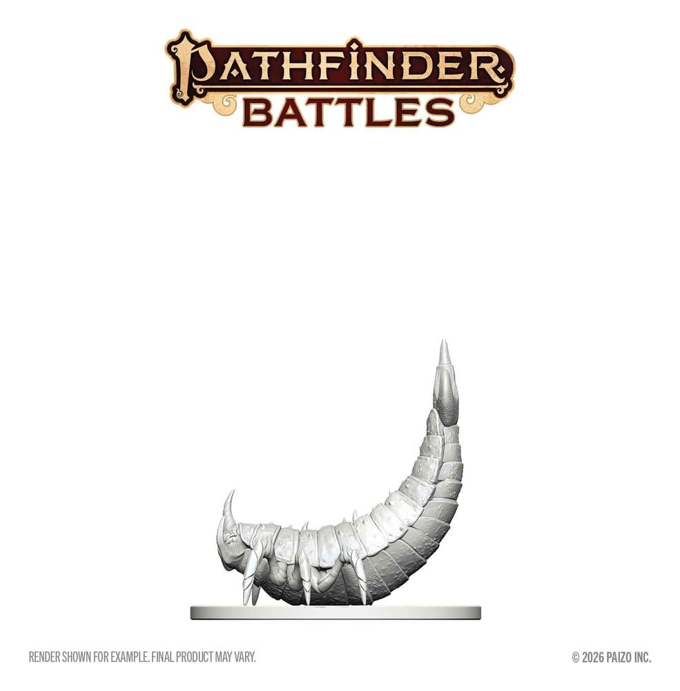 Pathfinder Battles Deep Cuts Miniatura sin pintar Ankhrav 13 cm