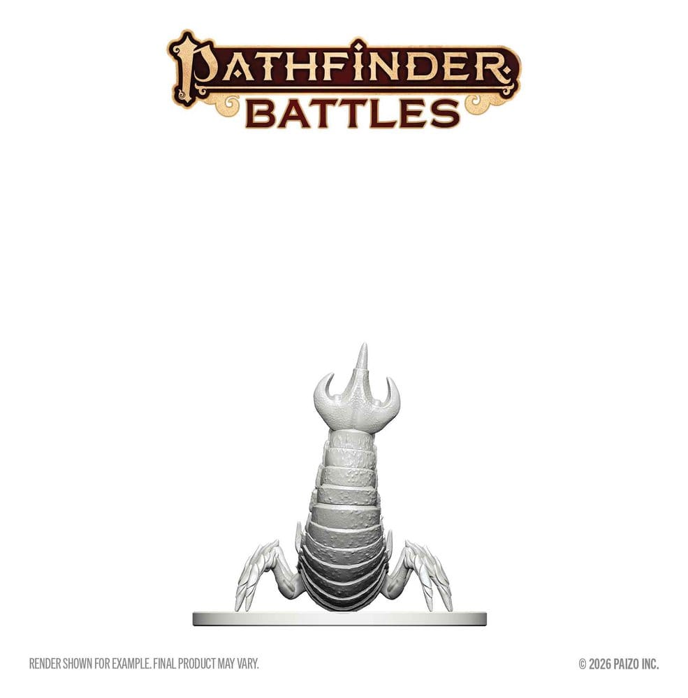 Pathfinder Battles Deep Cuts Miniatura sin pintar Ankhrav 13 cm