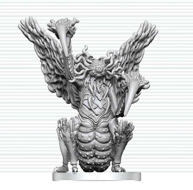 Dungeons & Dragons Nolzur's Marvelous Miniatures Miniatura sin pintar Mi-Go 14 cm Frikytopia