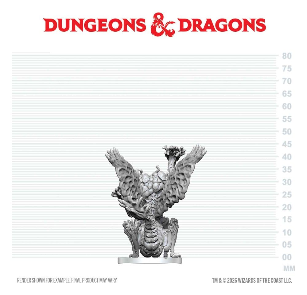 Dungeons & Dragons Nolzur's Marvelous Miniatures Miniatura sin pintar Mi-Go 14 cm
