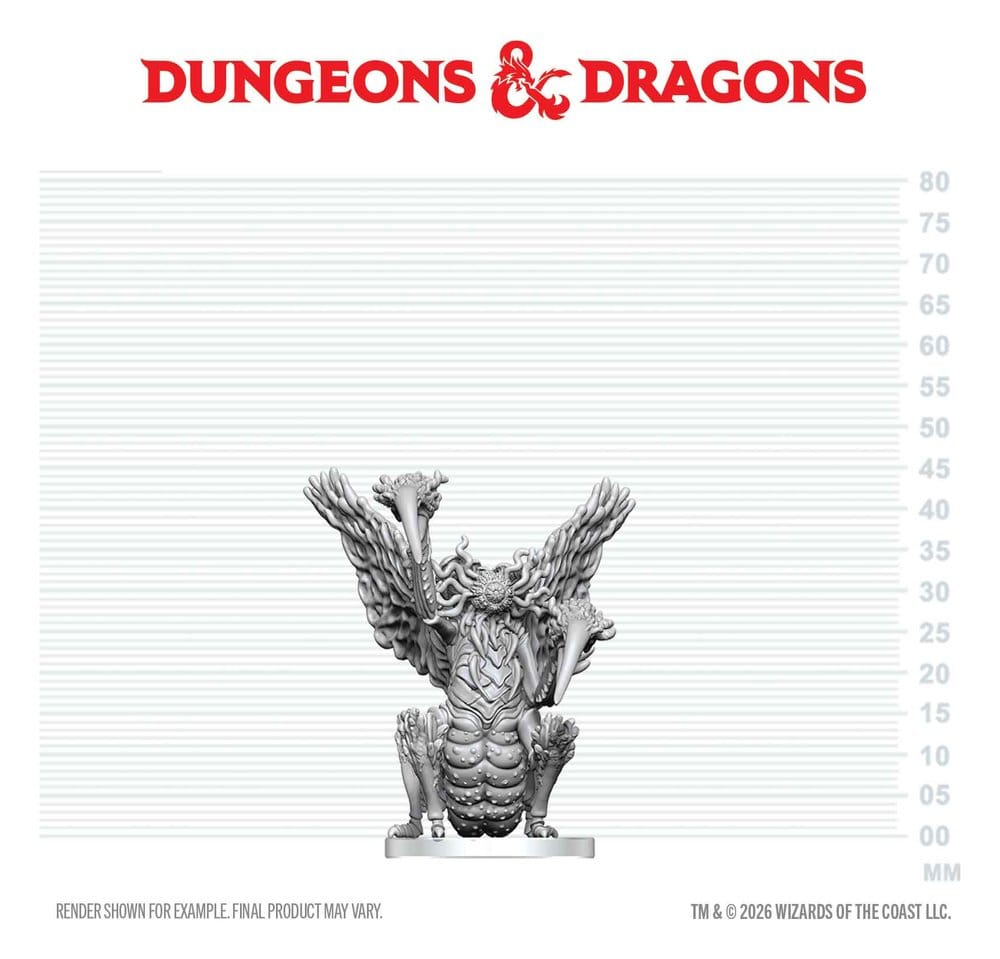 Dungeons & Dragons Nolzur's Marvelous Miniatures Miniatura sin pintar Mi-Go 14 cm