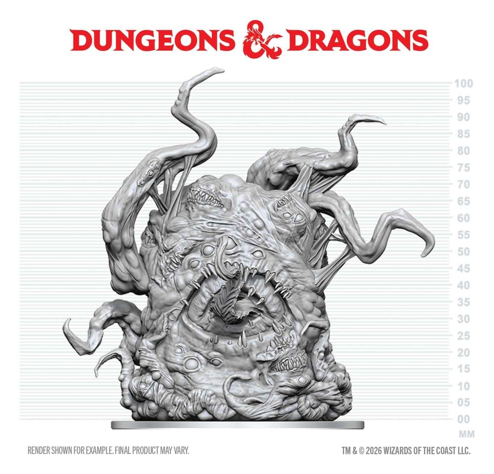 Dungeons & Dragons Nolzur's Marvelous Miniatures Miniatura sin pintar Shoggoth 20 cm
