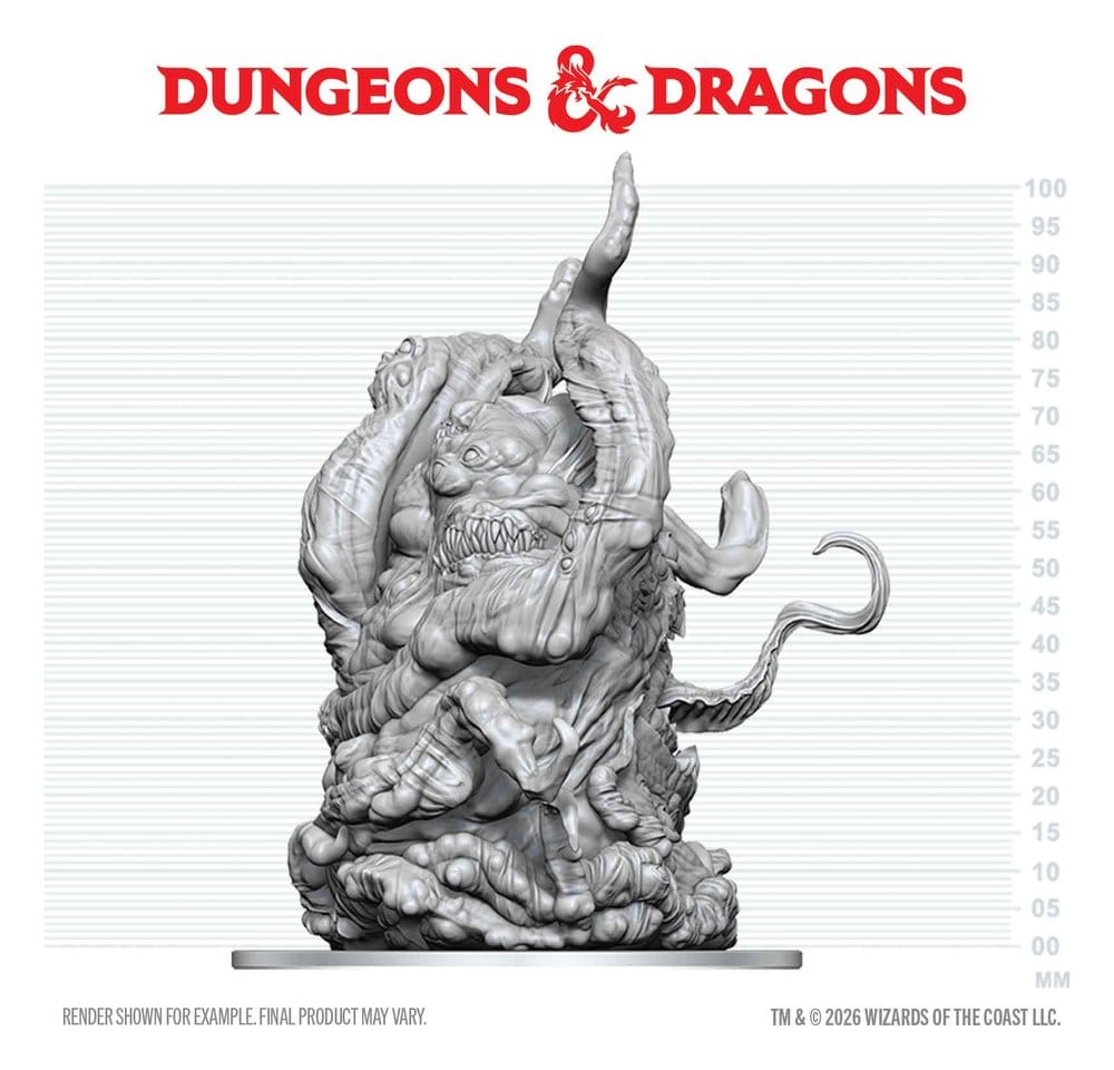 Dungeons & Dragons Nolzur's Marvelous Miniatures Miniatura sin pintar Shoggoth 20 cm