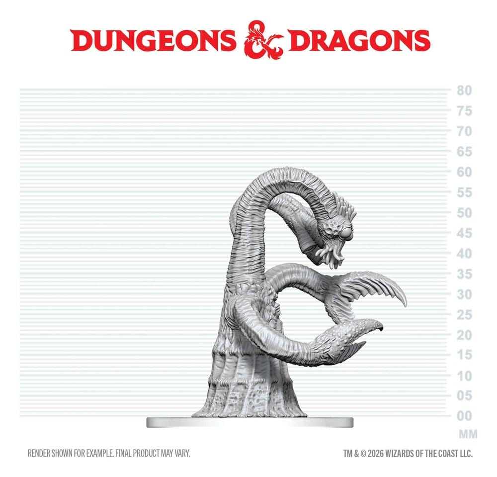 Dungeons & Dragons Nolzur's Marvelous Miniatures Miniatura sin pintar Yithian 14 cm