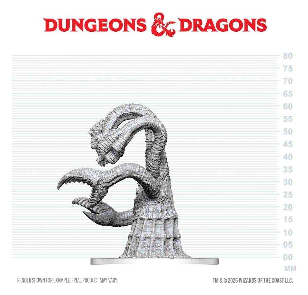 Dungeons & Dragons Nolzur's Marvelous Miniatures Miniatura sin pintar Yithian 14 cm