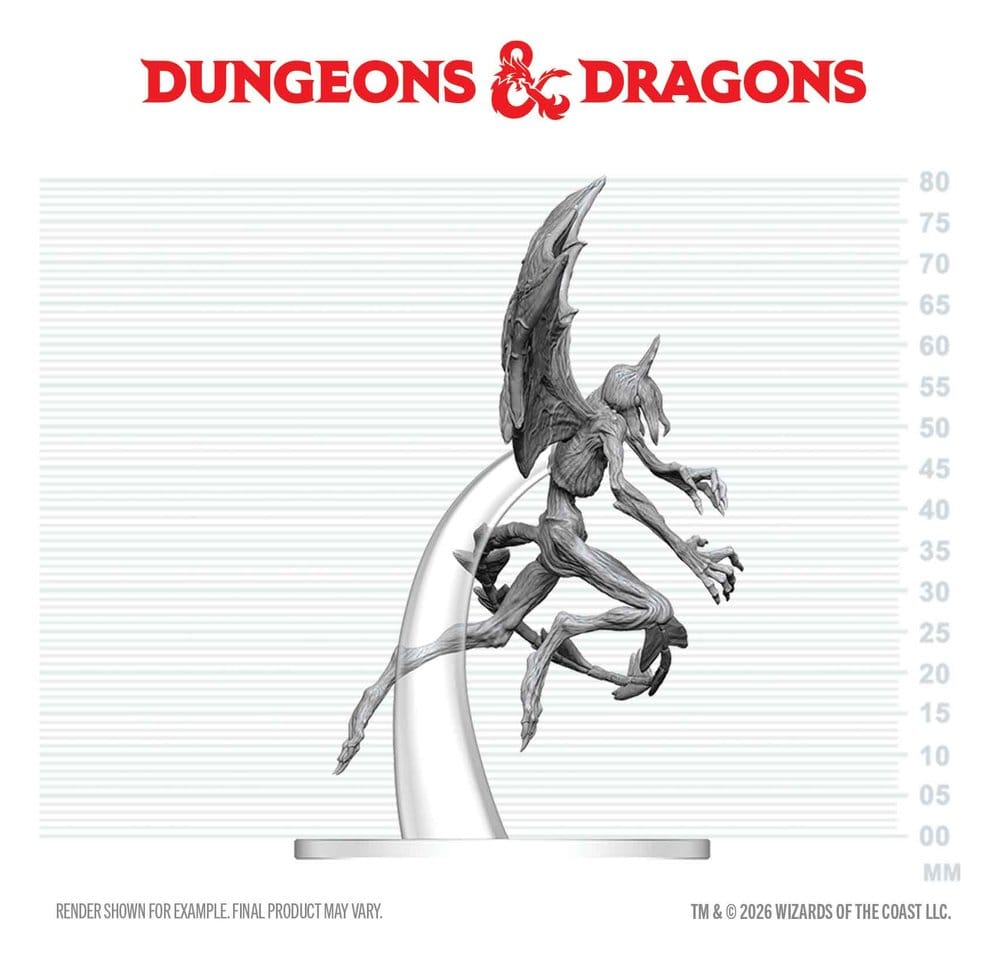 Dungeons & Dragons Nolzur's Marvelous Miniatures Miniatura sin pintar Nightgaunt 17 cm
