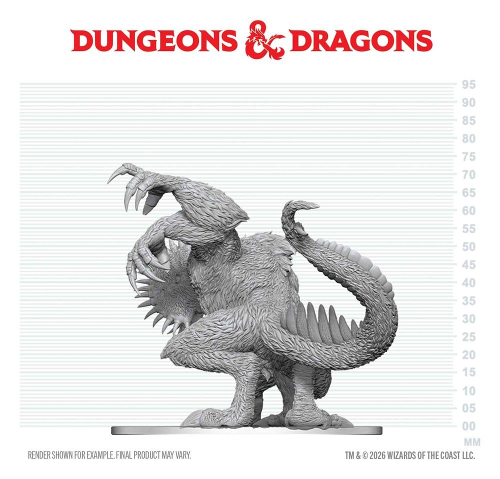 Dungeons & Dragons Nolzur's Marvelous Miniatures Miniatura sin pintar Gug 20 cm