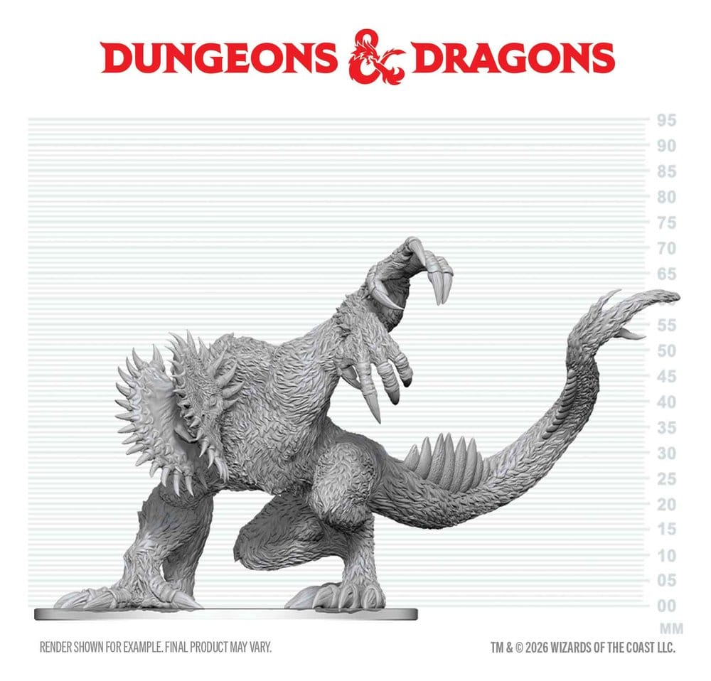 Dungeons & Dragons Nolzur's Marvelous Miniatures Miniatura sin pintar Gug 20 cm