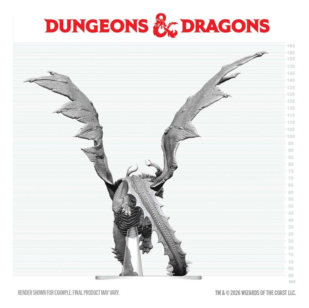 Dungeons & Dragons Nolzur's Marvelous Miniatures Miniatura sin pintar Adult Spirit Dragon 24 cm