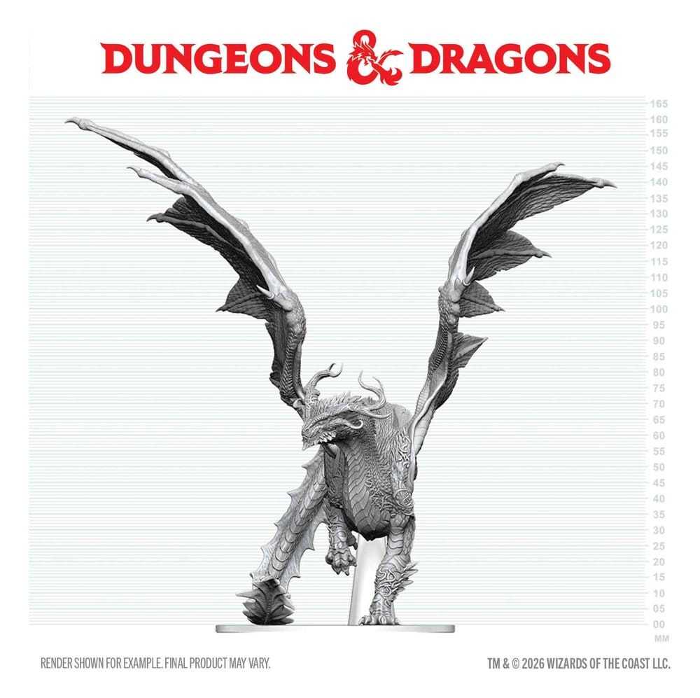 Dungeons & Dragons Nolzur's Marvelous Miniatures Miniatura sin pintar Adult Spirit Dragon 24 cm