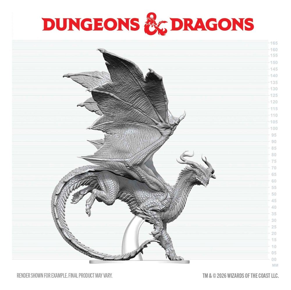 Dungeons & Dragons Nolzur's Marvelous Miniatures Miniatura sin pintar Adult Spirit Dragon 24 cm
