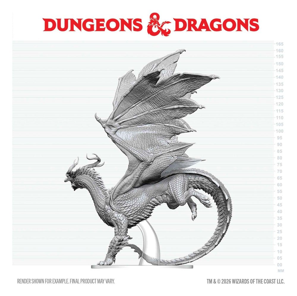 Dungeons & Dragons Nolzur's Marvelous Miniatures Miniatura sin pintar Adult Spirit Dragon 24 cm
