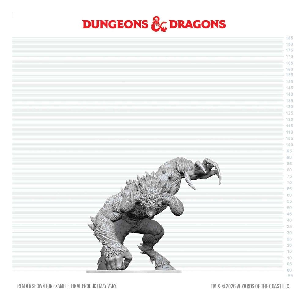 D&D Nolzur's Marvelous Miniatures Boxed Miniatura sin pintar Goristro 15 cm