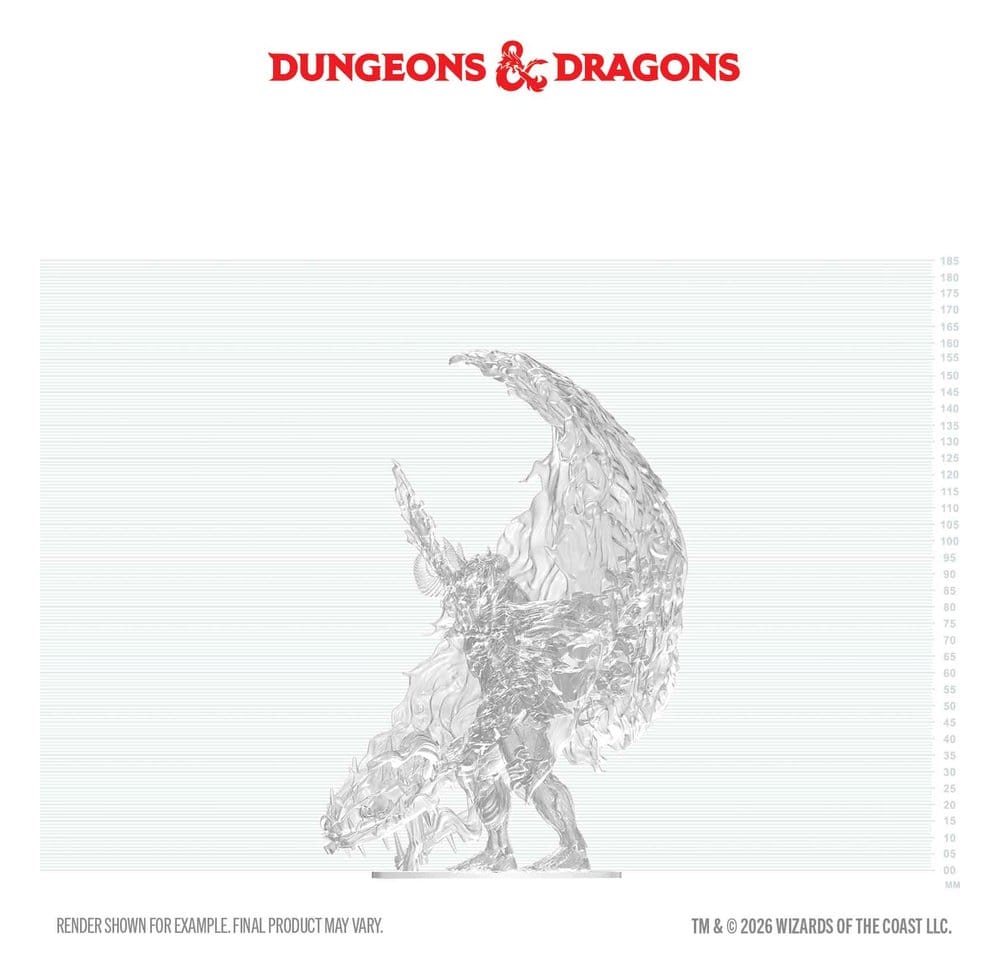 D&D Nolzur's Marvelous Miniatures Boxed Miniatura sin pintar Balor 20 cm
